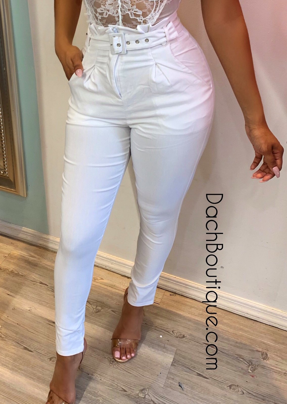 dressy white pants