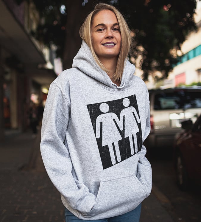 Image of Distressed Love Hoodie