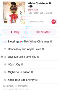 Image 3 of Album MORE MONEY MORE PROBLEMS / WHITE CHRISTMAS 6 (AUTOGRAPHED DOUBLE DISC )