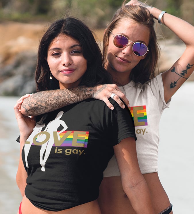 Image of Surprise, LOVE IS GAY.