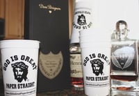 Image 1 of GOD IS GREAT PAPER STRAIGHT 22 oz (Reusable Plastic Cups)