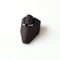 Image 2 of Black Oynx Sterling Silver Ring