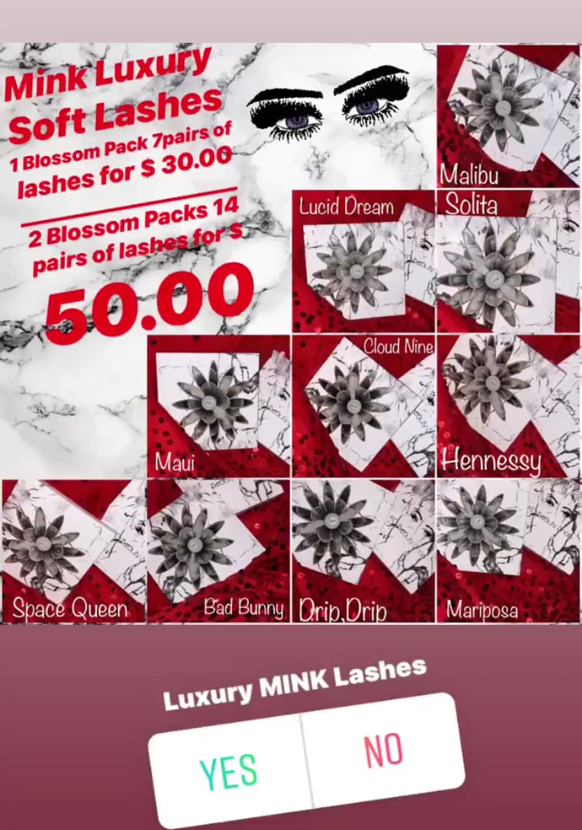 Image of LuxuryMink Soft Lashes Collection