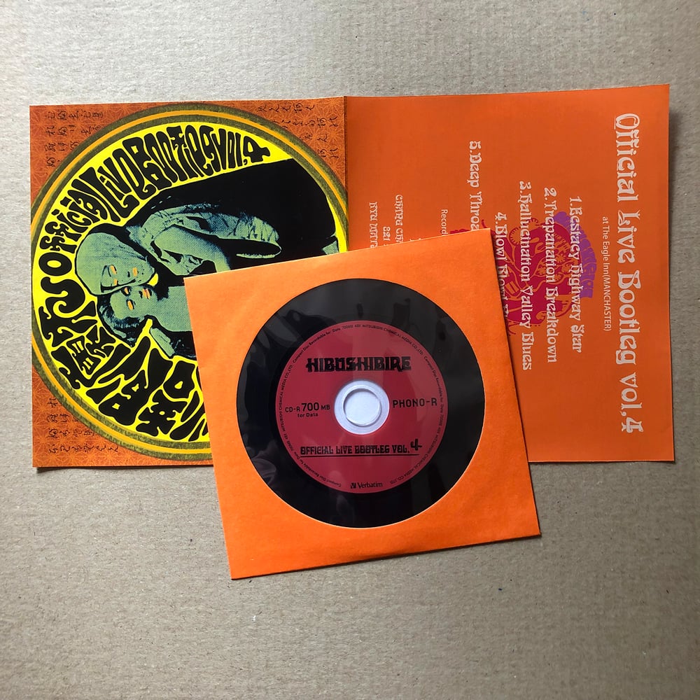 HIBUSHIBIRE 'Official Live Bootleg Vol 4' Japanese CD