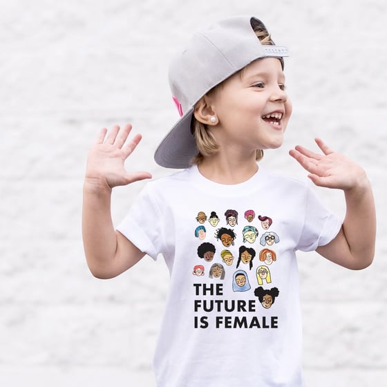 Image of The Future is Female Toddler's Tee