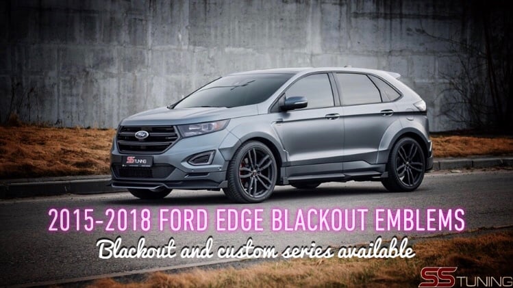 Ford Edge 15 18 Custom Emblems D3k Customs Ford Edge 15 18 Custom Emblems D3k Customs