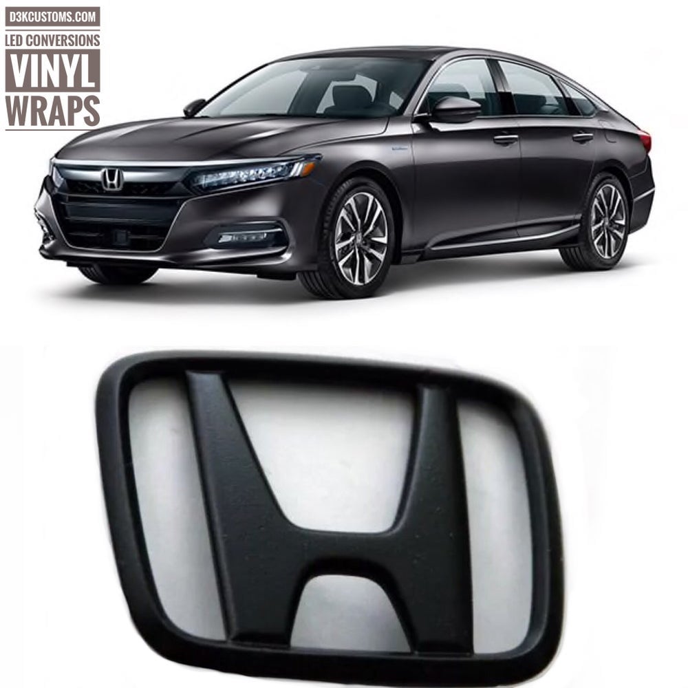Honda Accord 2018+ BLACKOUT Emblems D3k Customs