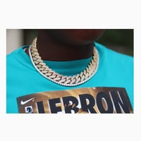 19MM Iced Out Cuban Link 