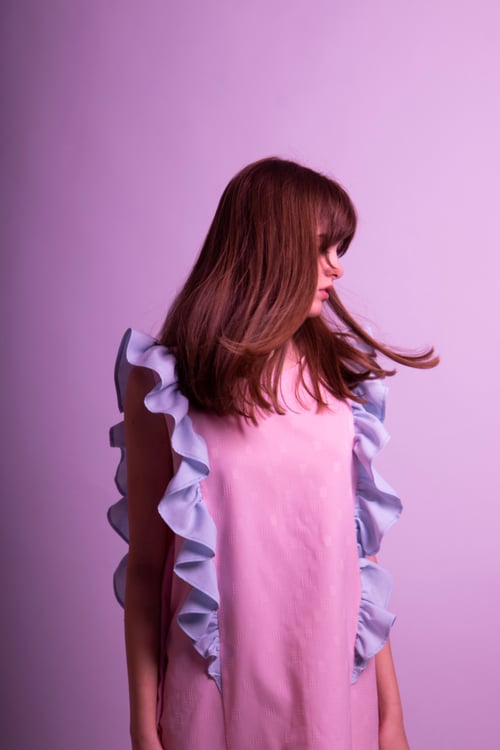 Image of Pünkösdi Rózsa Peony Dress Pink