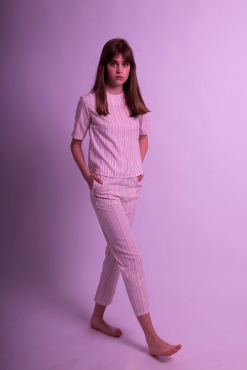 Image of Bay Top&Trouser set pink