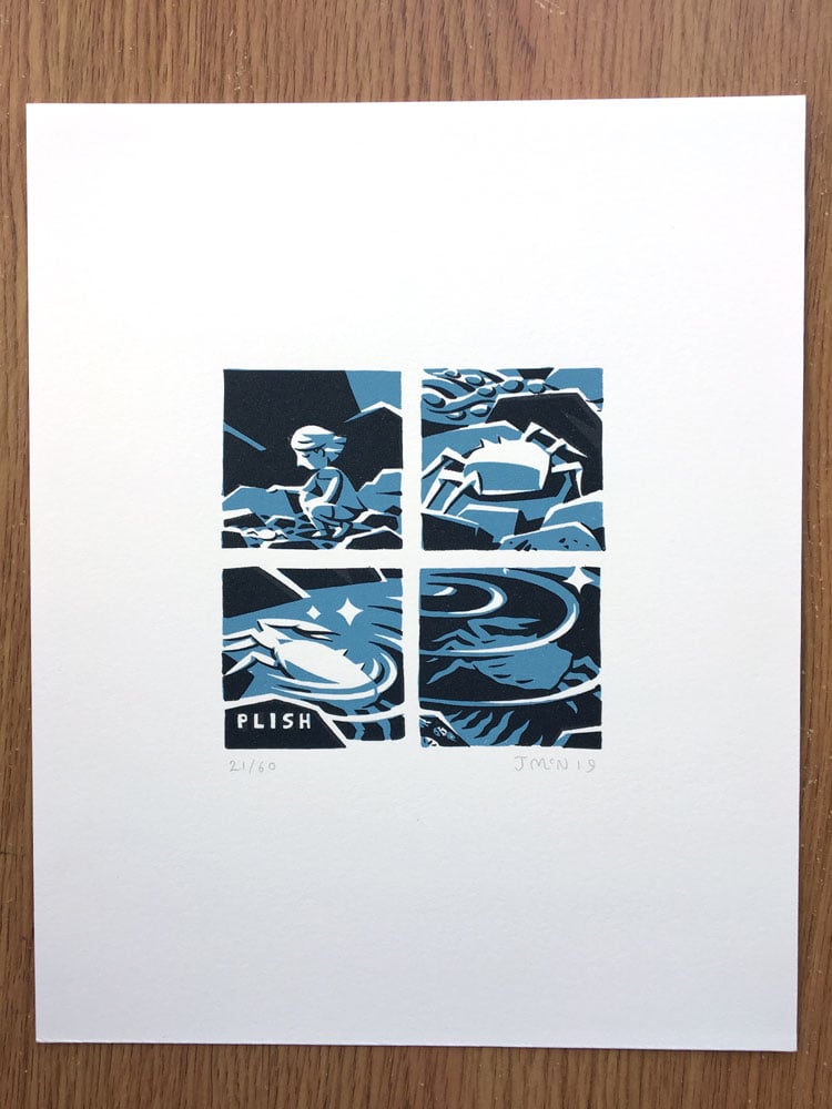 Image of Rockpool Screen Print