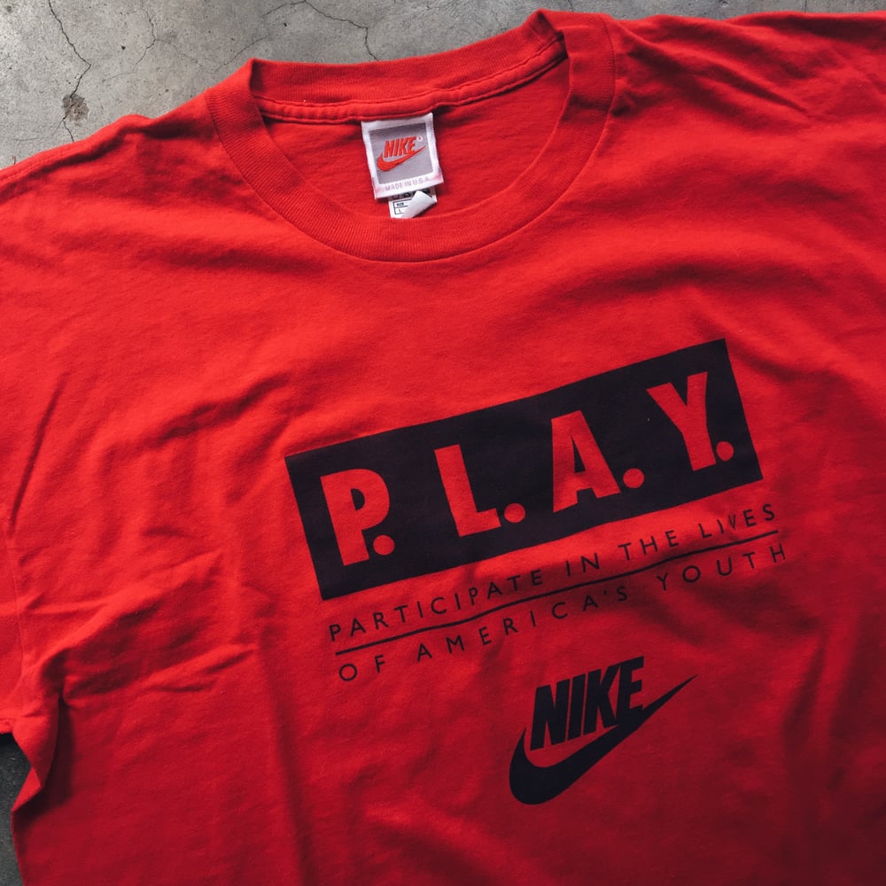 Image of Original 1996 Nike P.L.A.Y. Tee.