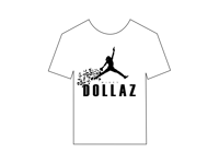 Dollaz Logo Tee (White)