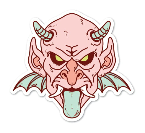 Image of Demon Sticker