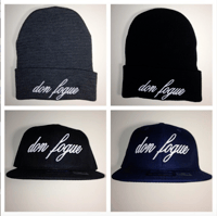Script Snapback & Beanie