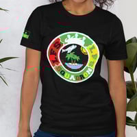 Image 4 of LFS INTERNATIONAL SQUADRON LOGO ( GT/ BLACK TEE )