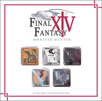 Image 1 of FFXIVxMH Dragon Enamel Pins