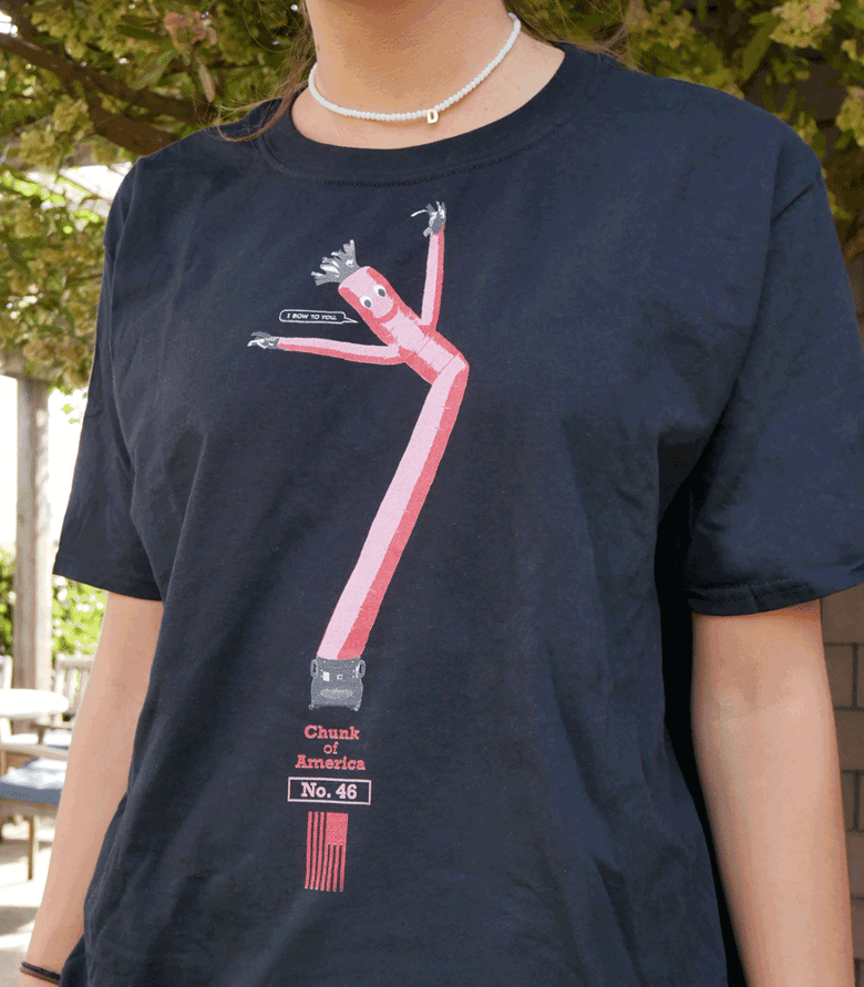 Image of TubeMan / CoA No. 46 T-shirt