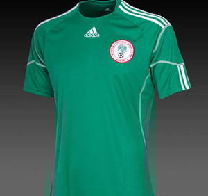 Image of Nigeria home jersey