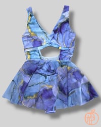 Image 4 of Peachy Bodysuit with skirt - available in different prints