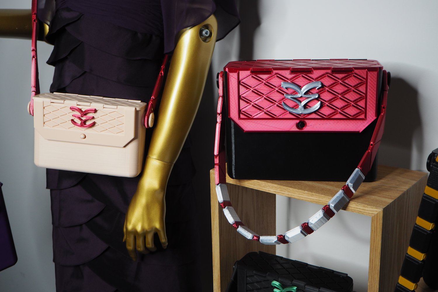 Image of 3D printed handbag (digital download of STL files) 