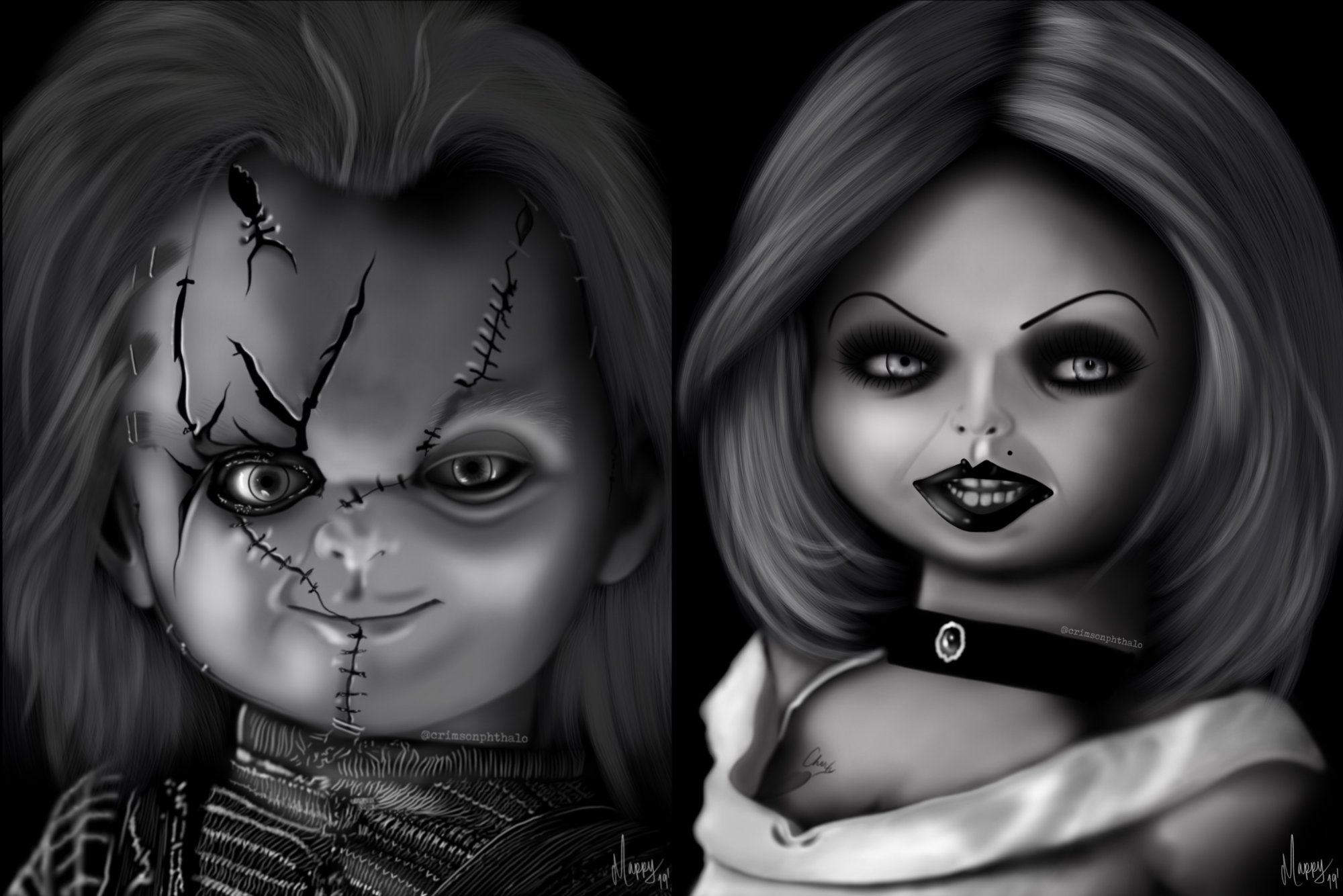 Bride of Chucky - Bundle | crimson phthalo