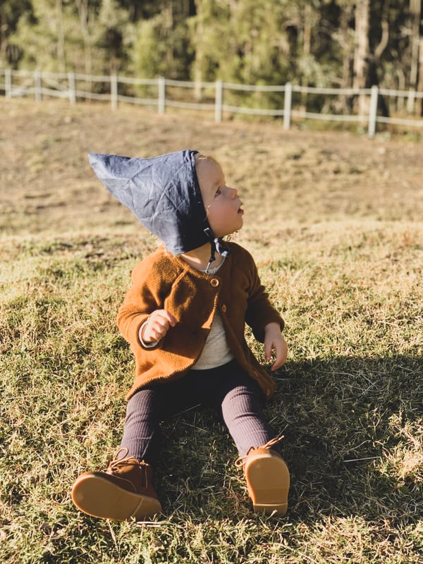Image of Pixie Bonnet - Navy