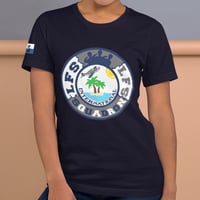 Image 4 of LFS INTERNATIONAL SQUADRON LOGO (YANKEE) NAVY BLUE TEE