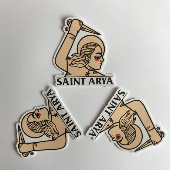 Image of SAINT ARYA STICKERS