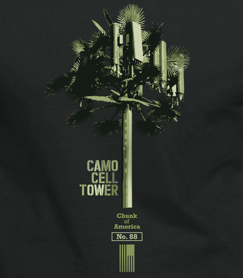 Image of Camo Cell Tower / CoA No. 88