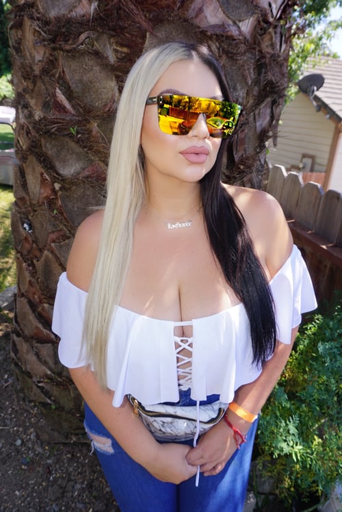 Image of Shady Mirrored Sunglasses 