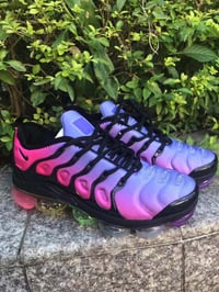 Purple Multi-Colored Rainbow Bottom Nike Vapormax 