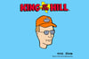 King of the Hill - Dale Gribble Head Enamel Pin