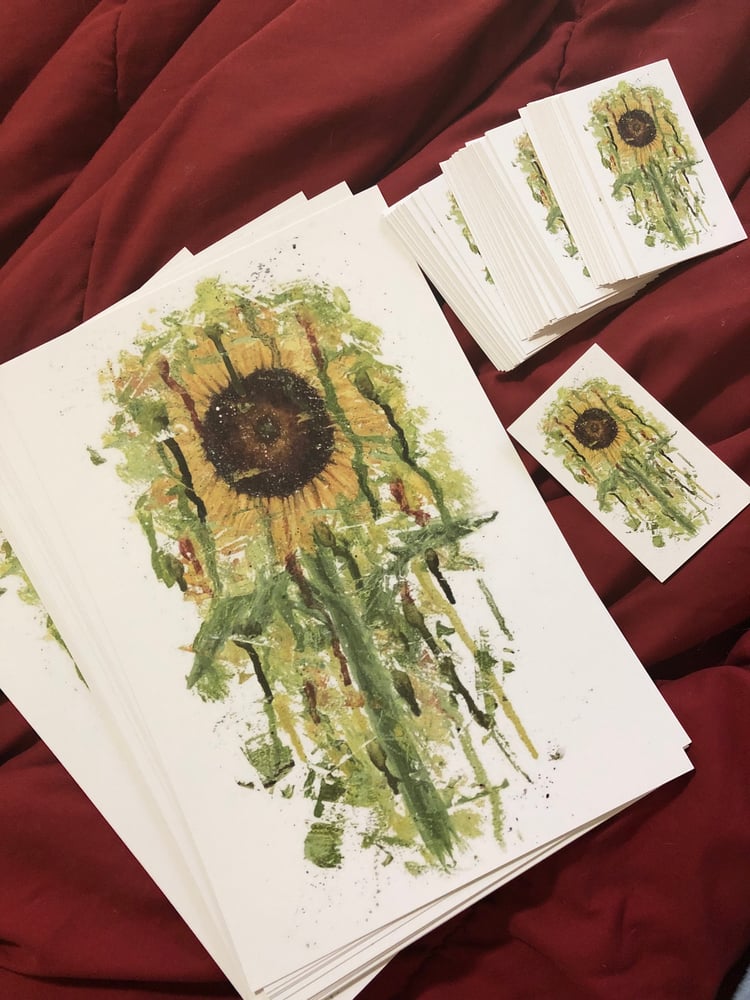 Image of Sunflower Print 