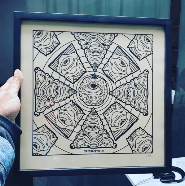 Image of Monster Tunnel Print