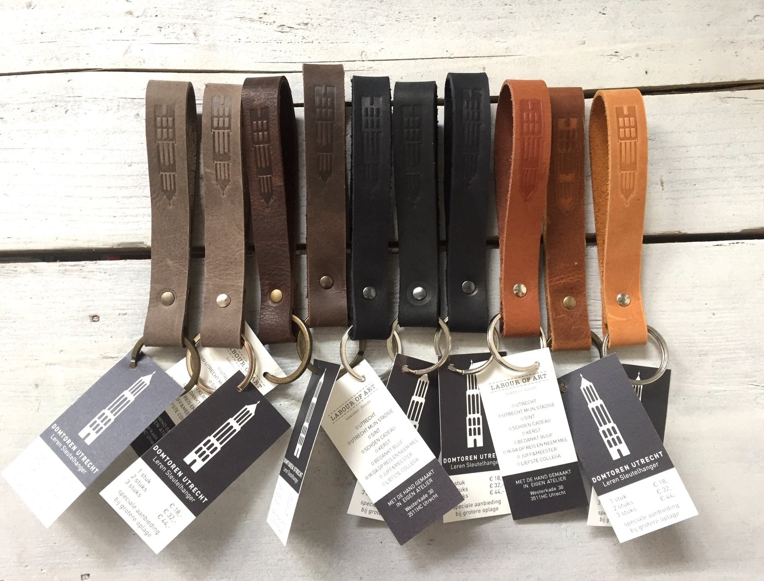Image of Leather Key Loop Utrecht