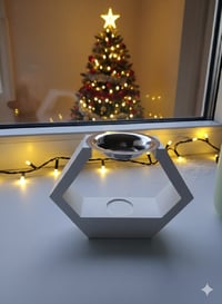 Image 2 of Hand Poured Concrete wax/incense burner