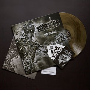 Image of LIMITED 12" VINYL LP COLORED - BONEFIRE "FADE AND DECAY"