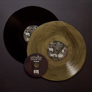 Image of LP - BONEFIRE "FADE AND DECAY" 12" BLACK VINYL 
