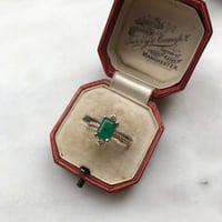 Image 2 of Sparking Emerald Ring
