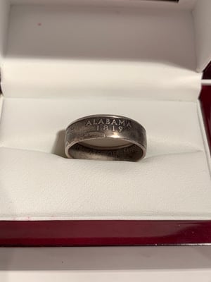 Image of Alabama Coin Ring