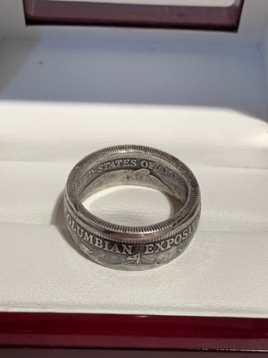 Image of Columbian Half Dollar Ring