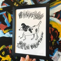 Image 5 of «Edward the Dog» A4-Print