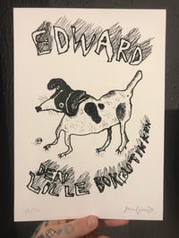Image 1 of «Edward the Dog» A4-Print