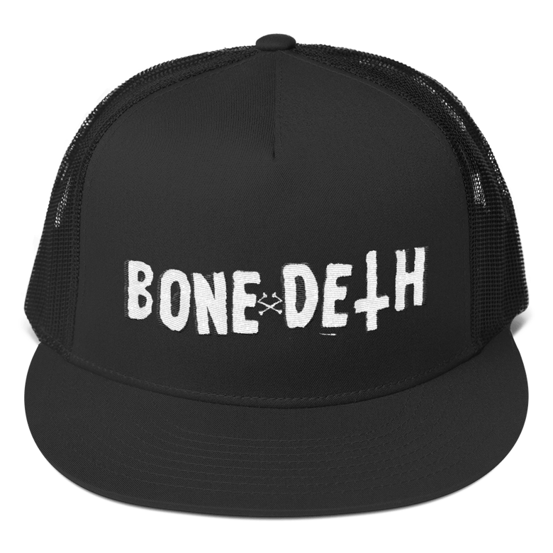 Image of Bone Deth Trucker Hat Snap Back