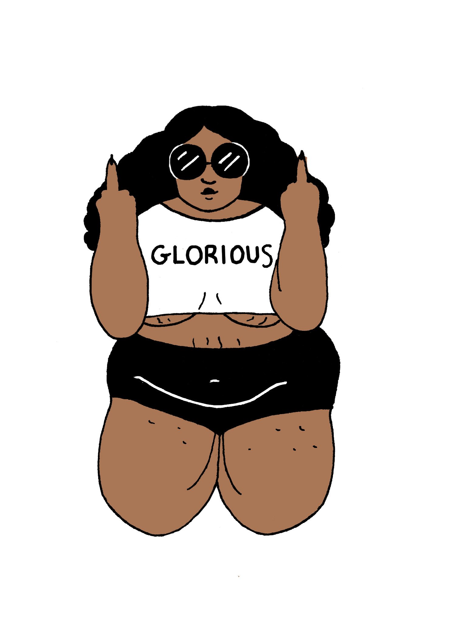 Image of Glorious- print