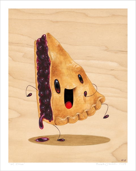 Image of "Ol' Blue" giclee