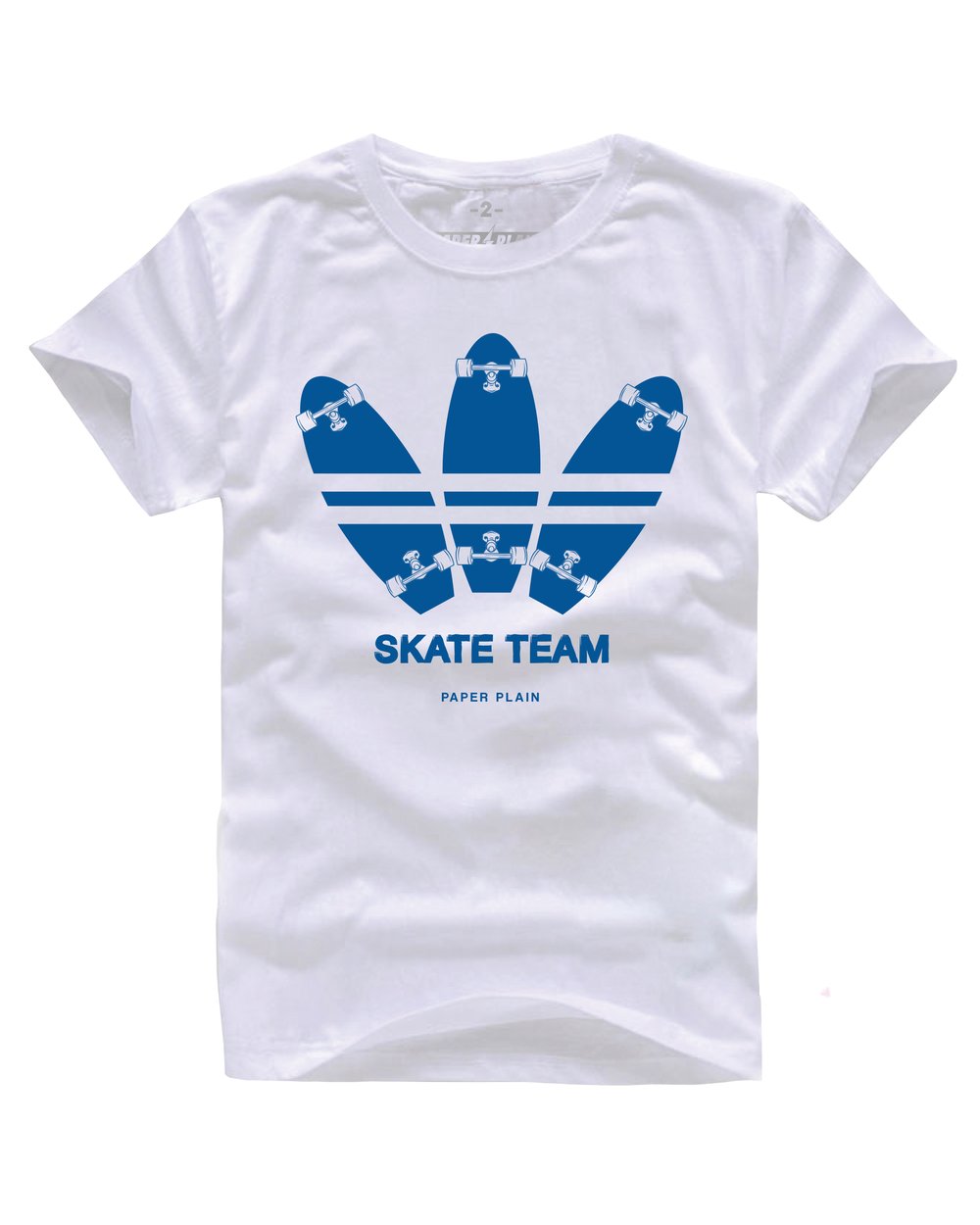 SKATE TEAM TEE WHITE