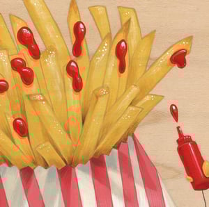 Image of "Paint It Red" giclee