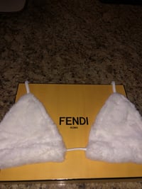 Snow Bunny Fur Bralette